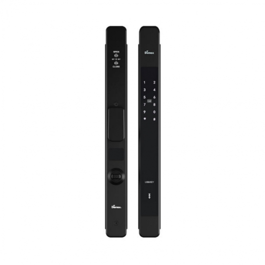 KHÓA THÔNG MINH CỬA NHÔM, SẮT, INOX DEMAX SL801 BL - APP WIFI