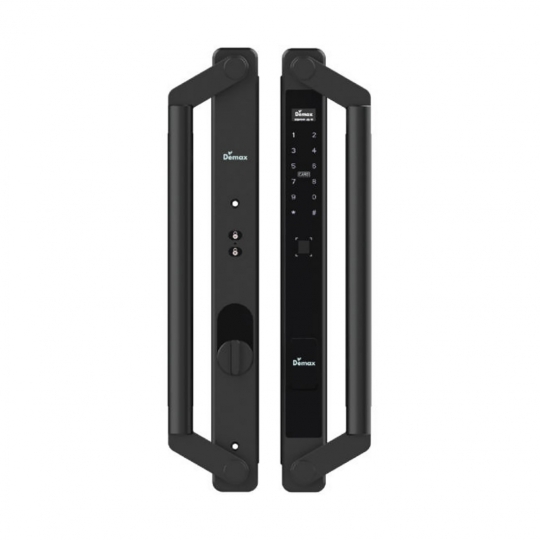 KHÓA ĐẠI SẢNH - BIỆT THỰ DÙNG CHO CỬA NHÔM DEMAX SL808 BN LUX - APP WIFI