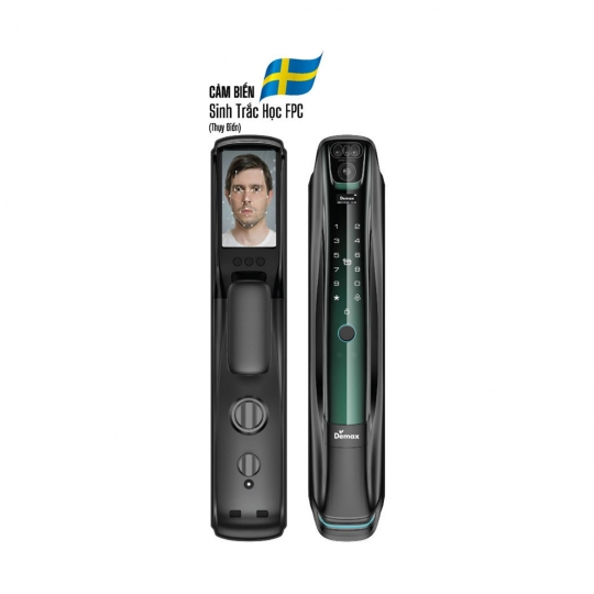 KHOÁ THÔNG MINH NHẬN DIỆN KHUÔN MẶT FACE ID DEMAX SL930 DG